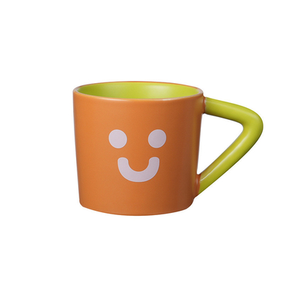 Taza de café de cerámica de gran capacidad con bloqueador de color de Acción de Gracias Taza creativa para oficina