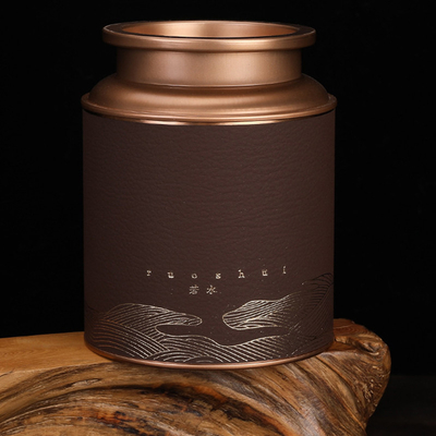 Caja de regalo de té de la marea nacional china 300g con estilo caliente y diseño de etiqueta de personalidad