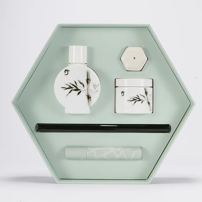 Conjunto de aromaterapia de vidrio sin humo caja de regalo para el hogar
