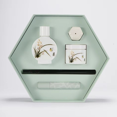 Conjunto de aromaterapia de vidrio sin humo caja de regalo para el hogar