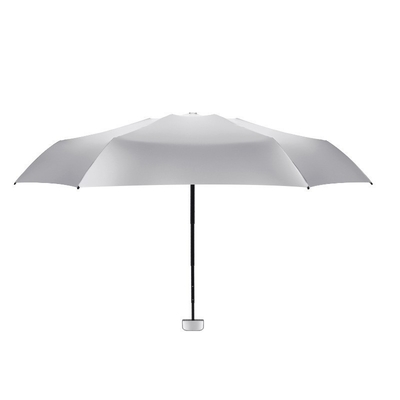 Mini Titanio Plata 50% Plegable sombrilla de bolsillo regalo de bienestar para empleados para todas las ocasiones