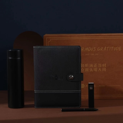 Hoteles y Resorts Conjunto de recuerdos de negocios Pluma de mano de cuero Cuaderno de notas para coleccionistas