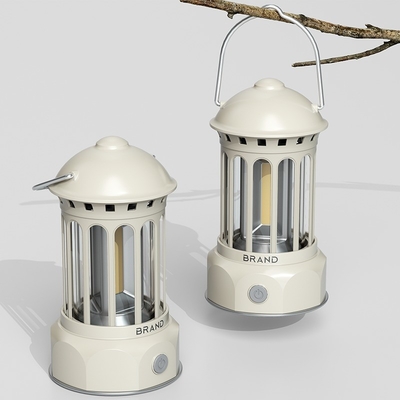 Iluminación retrógrada Linterna de caballo portátil Luz de campamento de lujo Luz para productos de oficina