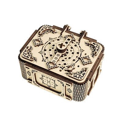 Hotel y Resort 3D Puzzle de cuentas de madera caja de tesoros Ornamentos Regalos hechos a mano