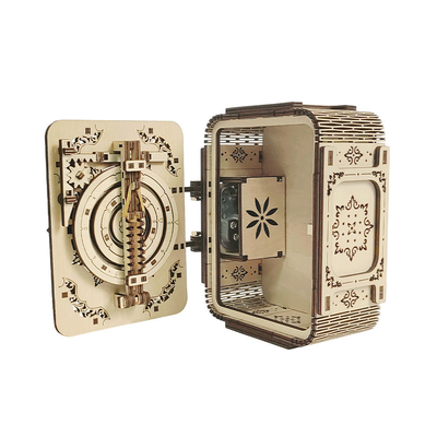Hotel y Resort 3D Puzzle de cuentas de madera caja de tesoros Ornamentos Regalos hechos a mano