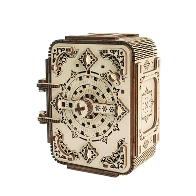 Hotel y Resort 3D Puzzle de cuentas de madera caja de tesoros Ornamentos Regalos hechos a mano