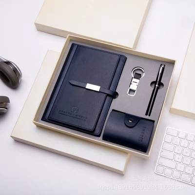 Graduación Oportunidad de Negocios Cuaderno de notas Confeccionado con Bolsa de Tarjetas Cuaderno de notas Keychain Productos de oficina