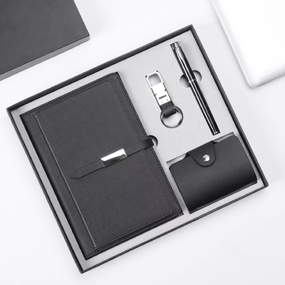 Graduación Oportunidad de Negocios Cuaderno de notas Confeccionado con Bolsa de Tarjetas Cuaderno de notas Keychain Productos de oficina
