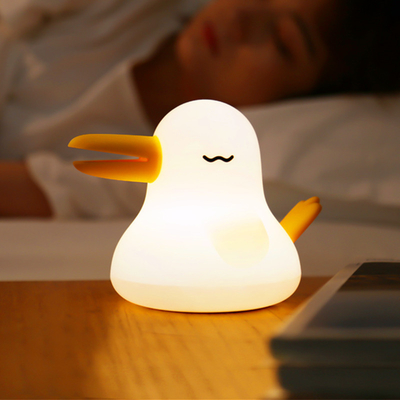 Qiyi Bird Lámpara de silicona de doble tono de luz de protección ocular Actividad nocturna de luz con regalo de mano
