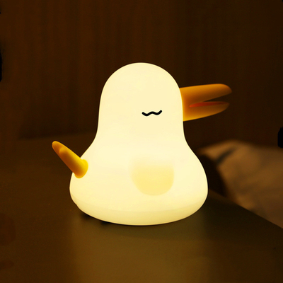 Qiyi Bird Lámpara de silicona de doble tono de luz de protección ocular Actividad nocturna de luz con regalo de mano