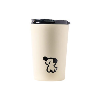 Impresión de serigrafía Taza aislada helada linda para regalo de aniversario del empleado