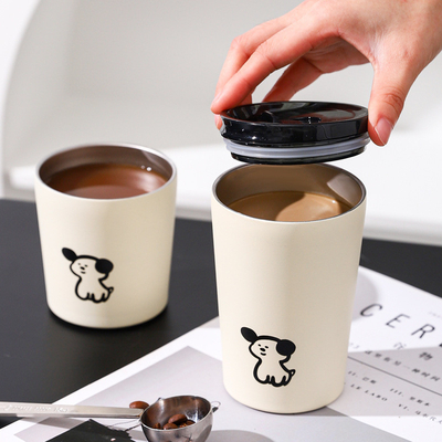 Impresión de serigrafía Taza aislada helada linda para regalo de aniversario del empleado