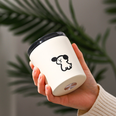 Impresión de serigrafía Taza aislada helada linda para regalo de aniversario del empleado