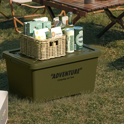 Logotipo personalizado Caja de almacenamiento para casa de picnic de gran capacidad para acampar al aire libre y regalo de empresa