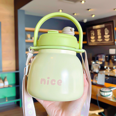Taza aislada de alta estética y gran capacidad con mango 2 Impresión gráfica a color