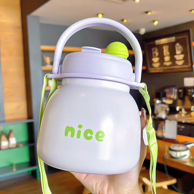 Taza aislada de alta estética y gran capacidad con mango 2 Impresión gráfica a color
