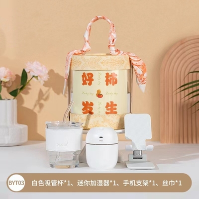 Conjunto de regalos prácticos para negocios con impresión gráfica a 1 color y técnicas de impresión UV