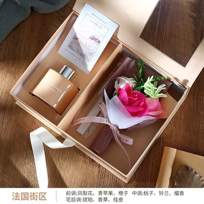 Caja de regalo de aromaterapia personalizable para el día de la madre gráficos impresos UV