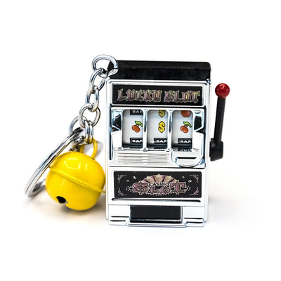 El Día de Acción de Gracias Rotary Mini Maquina de Frutas llavero para la Lotería Digital Creativa