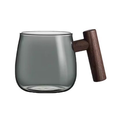 Técnicas de impresión UV Taza de café estadounidense de vidrio Taza de agua de oficina minimalista para regalos