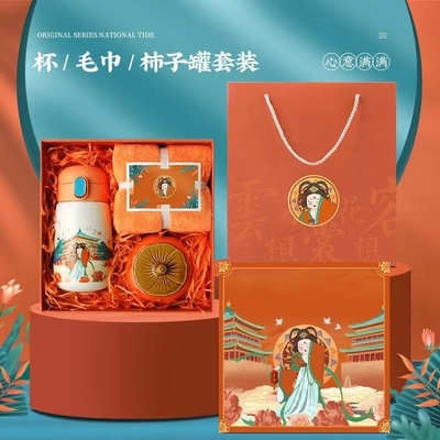 1 Impresión gráfica a color Características culturales Conjunto de regalos Logotipo personalizado Aceptado