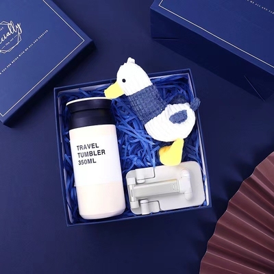 Regalos empresariales personalizados Conjunto de logotipo copa paraguas de mano y copa de boda para clientes
