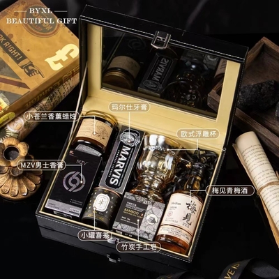 Caja de regalo de lujo ligero de gama alta 1 Impresión a color Agricultura Objetivo del usuario final Regalo masculino