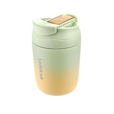 Agencia de viajes personalizada de colores aislados tazas y pajitas con 1 impresión a color