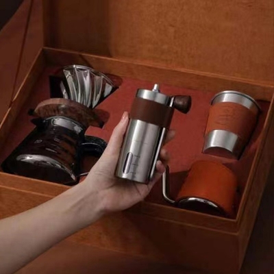 Productos de oficina Velvet Business World Caja de regalo para cafetera para la industria agrícola