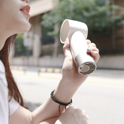 Tecnología de impresión por serigrafía Mini ventilador portátil sin cuchillas para regalo personal