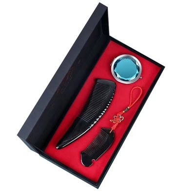 Productos de oficina para recuerdos creativos Cajas de regalo prácticas y peines de cuerno