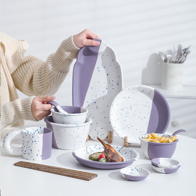 Productos de oficina Romántico Estrella del Río Cerámica de la vajilla de la mesa Conjunto de regalos para una persona Diseño estético alto