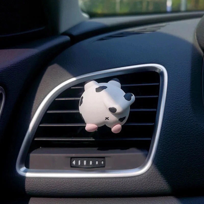 Decoración de automóviles llamativa Corgi Fuerte salida de aire Aromaterapia para regalos de &quot;gracias&quot;