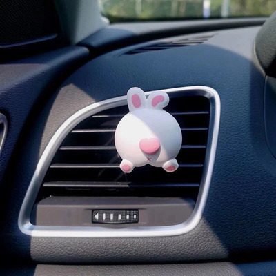 Decoración de automóviles llamativa Corgi Fuerte salida de aire Aromaterapia para regalos de &quot;gracias&quot;