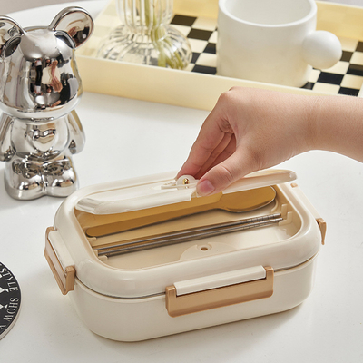 Caja de comida de acero inoxidable de grado alimenticio personalizada por empresas Diseño de osocito lindo