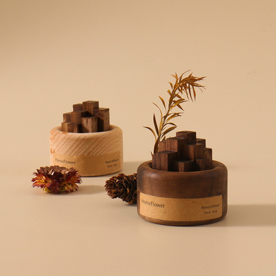 Aromaterapia personalizada Aceite esencial de madera de fragancia expandida con impresión a color