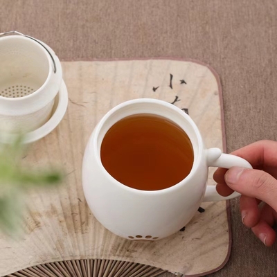 Aumenta la moral del equipo con nuestro conjunto de regalos de Pascua Taza de oficina de cerámica y recuerdo atmosférico