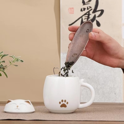 Aumenta la moral del equipo con nuestro conjunto de regalos de Pascua Taza de oficina de cerámica y recuerdo atmosférico