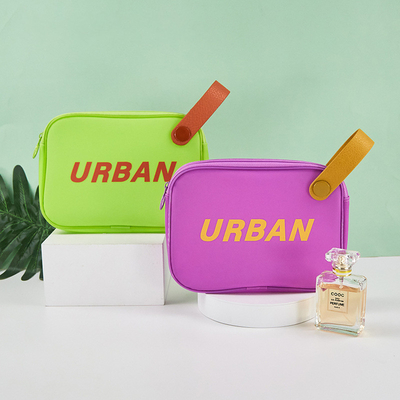 Bolso de lavado portátil de dulces de verano para viajes Bolso de almacenamiento de maquillaje a prueba de agua Logotipo del cliente
