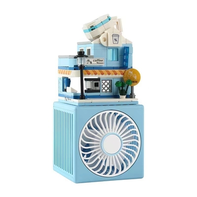 Impresión a color para gráficos 1 color masculino USB pequeño ventilador creativo ventilador de juguete para niños
