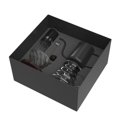 Contenedores de café Conjunto de cuatro para la agricultura de mano elaborada Griller de macetas Funnel compartiendo la taza