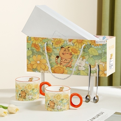 Técnicas de impresión de serigrafía U Creative Cup Gift Box Set para un espacio de vida único
