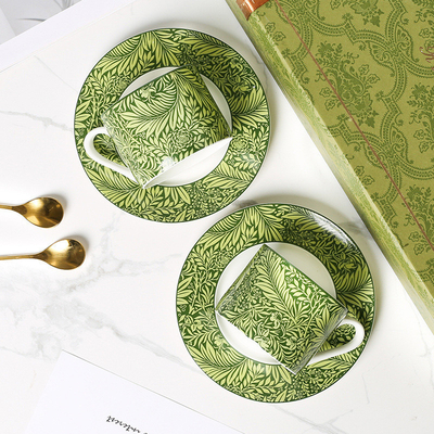 Un par de regalos Cerámica Diseño de taza de té Senso Taza de pareja Taza de agua de pareja con la mano Taza regalo