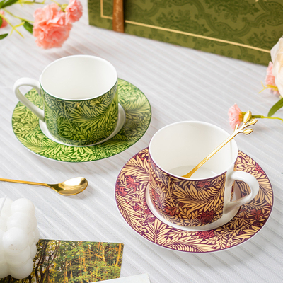 Un par de regalos Cerámica Diseño de taza de té Senso Taza de pareja Taza de agua de pareja con la mano Taza regalo