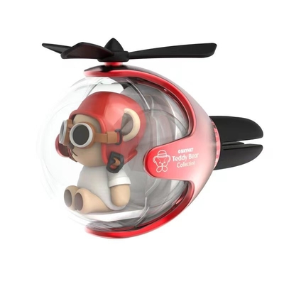 Productos de oficina Teddy Bola voladora Coche perfumado con técnicas de impresión UV