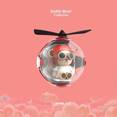 Productos de oficina Teddy Bola voladora Coche perfumado con técnicas de impresión UV