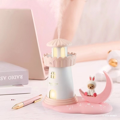 Productos de oficina Teddy Moonshine Castle Humidificador de escritorio con serigrafía