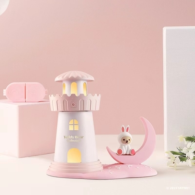 Productos de oficina Teddy Moonshine Castle Humidificador de escritorio con serigrafía