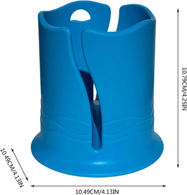 Artesanías de resina azul Kayak soporte de bebida para tabla de surf y botella de agua 2024 idea de regalo