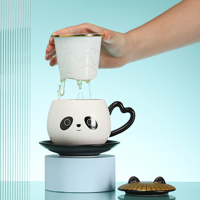 Promueva su negocio con estilo Chengdu Panda Water Cup Souvenirs para socios de negocios